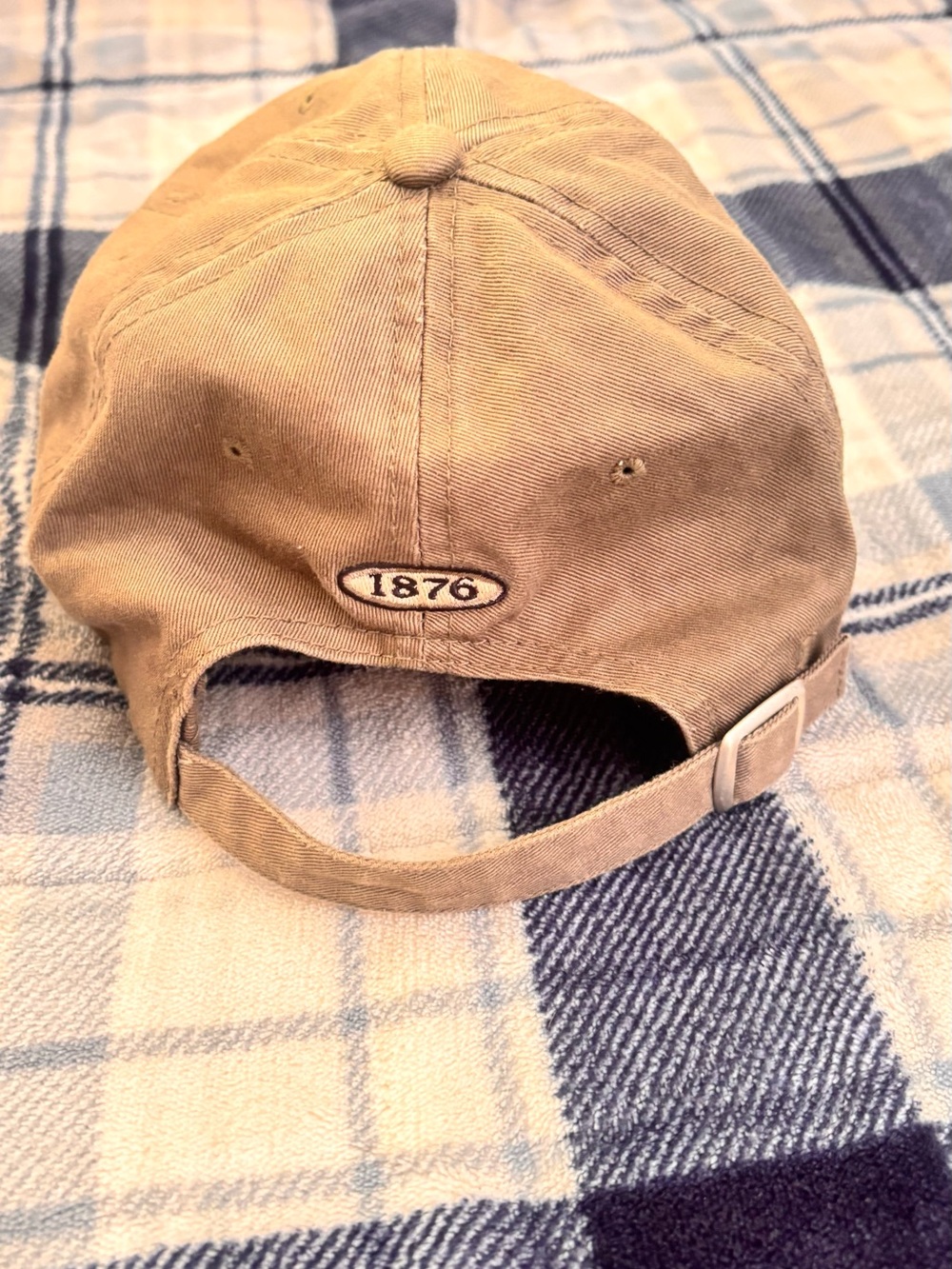 G.H. Bass & Co. Tan Bear Logo Adjustable Dad Hat OS - Picture 3 of 3